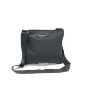 Prada logo shoulder nylon Tessuto bag triangle